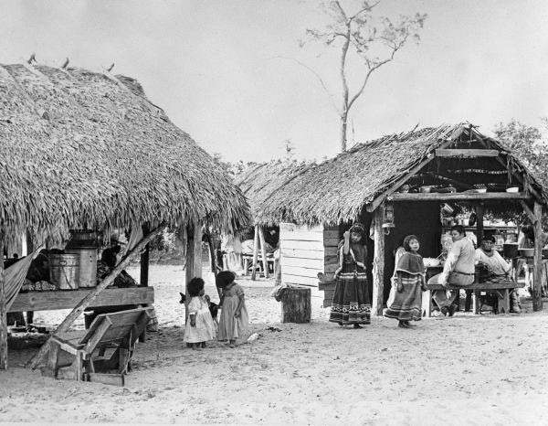 Indian reservation - near Clewiston, Florida
