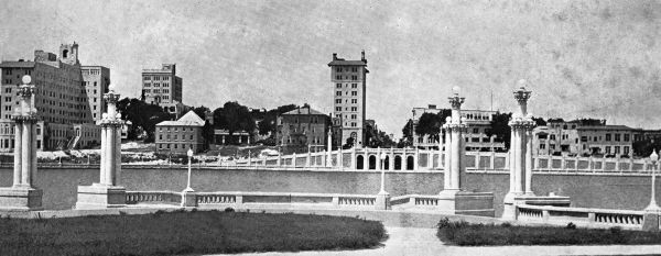 Downtown view of Lakeland - Florida