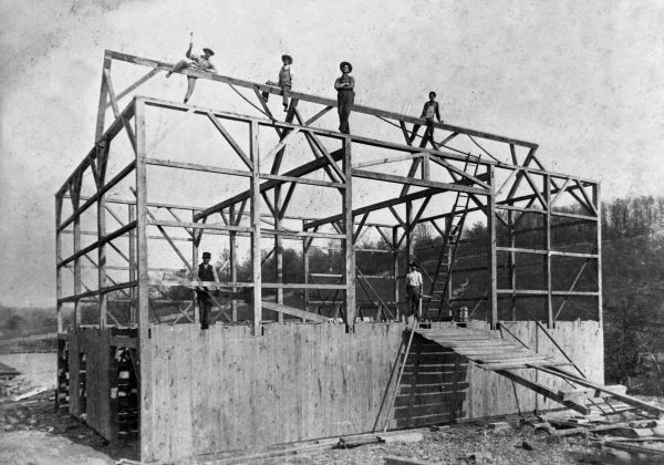 Construction of Masonic Temple/ Red Men's Hall - Macclenny, Florida