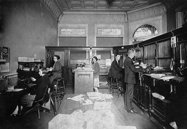 Interior of Citizen's State Bank - Marianna, Florida