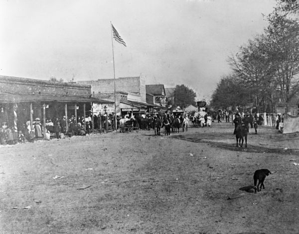 Spring festival parade on Lafayette Street