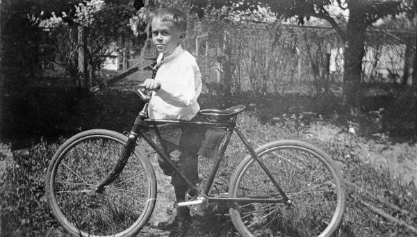 William "Bill" Parmenter and his bicycle - Jacksonville, Florida