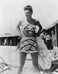 Esther Williams at Lido Beach, Sarasota.