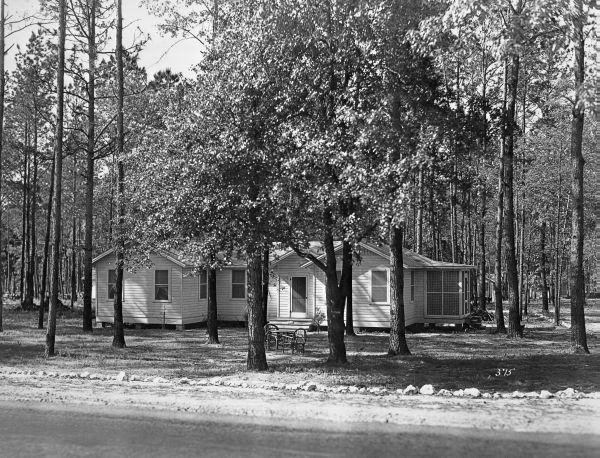 Residence at the WPA's Camp Roosevelt - Ocala, Florida.
