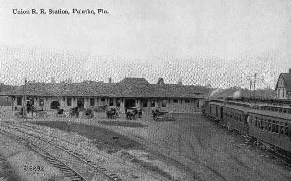 View of Union Railroad Station - Palatka, Florida