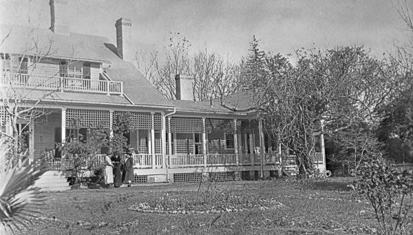 The main house at Tall Timbers plantation - Tallahassee, Florida..