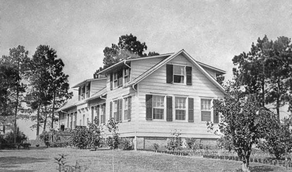 Main house at the Welaunee Plantation