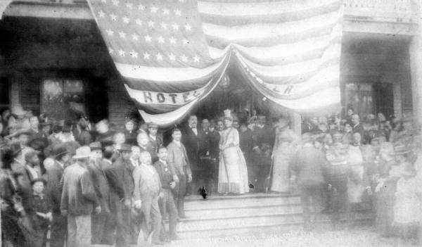 President Grover Cleveland and Mrs. Cleveland - Rockledge, Florida