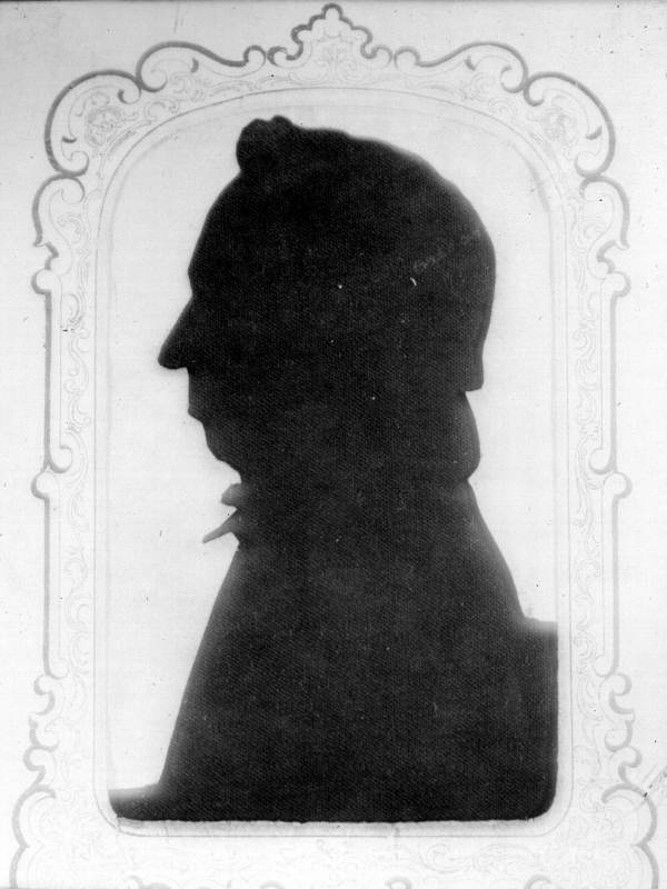 Silhouette of Elihu Atwater