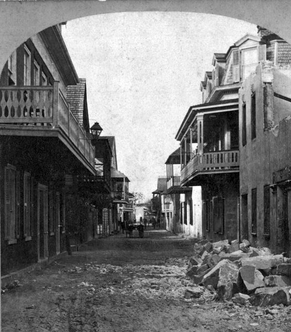 Charlotte Street - St. Augustine, Florida.