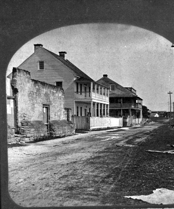 Marine Street - St. Augustine, Florida.