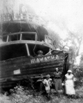 "Hiawatha" grounded at Hart's Point - Palatka, Florida.