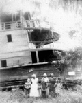 "Hiawatha" grounded at Hart's Point - Palatka, Florida.