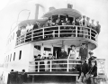 People on the decks of the Hiawatha - Oklawaha River, Florida