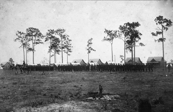 Review of troops - Ybor City, Florida