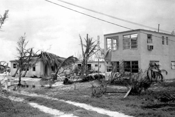 Pines & Palms Inn after the hurricane - Islamorada, Florida
