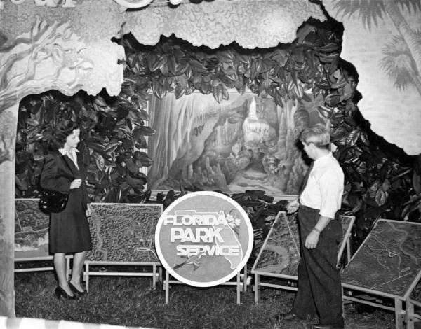 Florida Park Service display