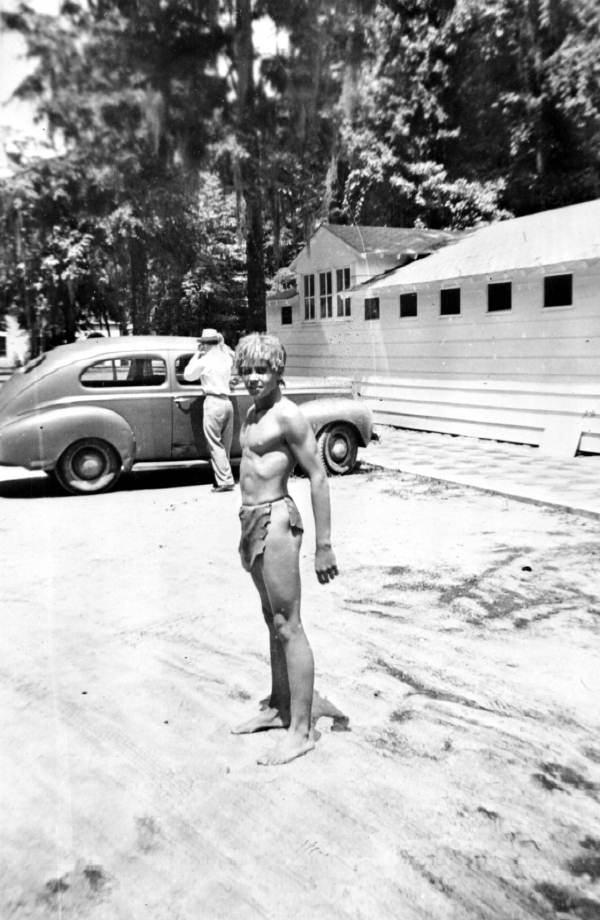 Ernest Daffin, stand-in for "Boy" - Wakulla Springs, Florida.