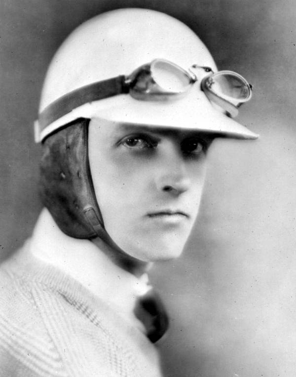 Portrait of Sir Henry Segrave - Daytona Beach, Florida.