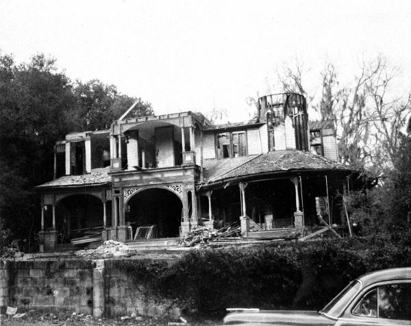 Mamie Lewis' home being demolished