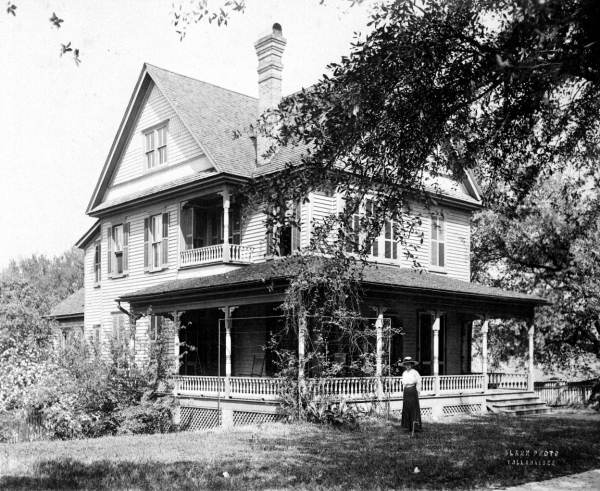 Judge Ben Meginnis home on the corner of South Adams and Pensacola.