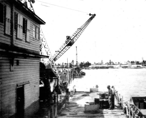 Pier at Camp Gordon Johnston