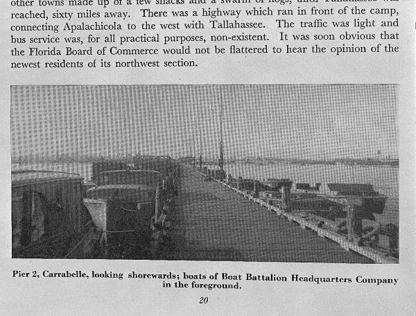 Pier 2 at Camp Gordon Johnston