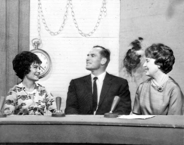 WLBW TV Miami appearance of Charlton Heston and Connie Francis with Molly Turner