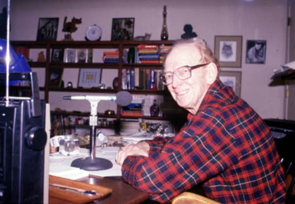 Red Barber at his home - Tallahassee, Florida