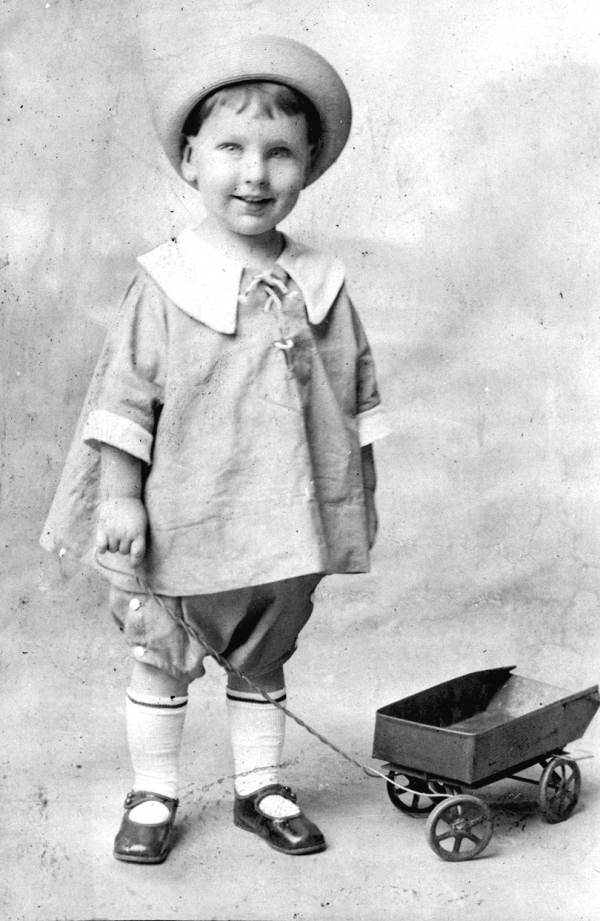 Bill Krusen at 3 years old - Holly Hill, Florida