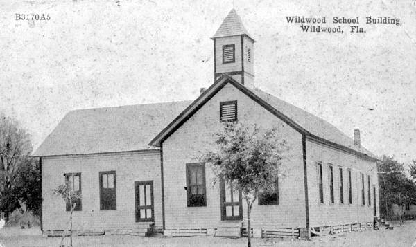 School building on Cleveland Street - Wildwood, Florida.