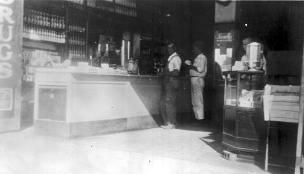 Entrance to Arthur William Morrison's 3rd drug store - Miami, Florida.