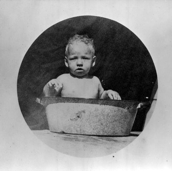 Baby in a tub - Miami , Florida