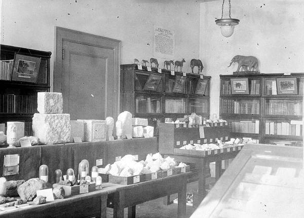 View of old museum in the Capitol Building.