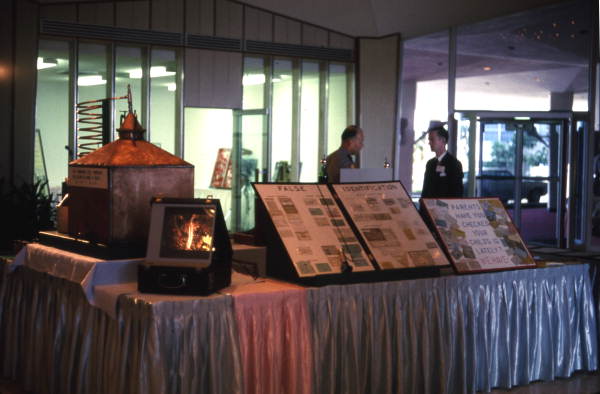 View of False Identification exhibit at the Governors Conference on Crime and Delinquency - Miami, Florida