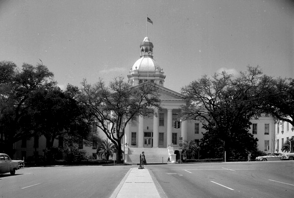 East front of State Capitol building.