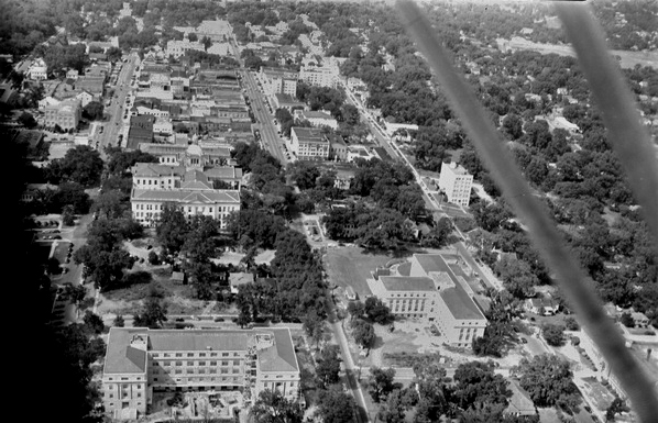 Aerial view of the Capitol Complex.