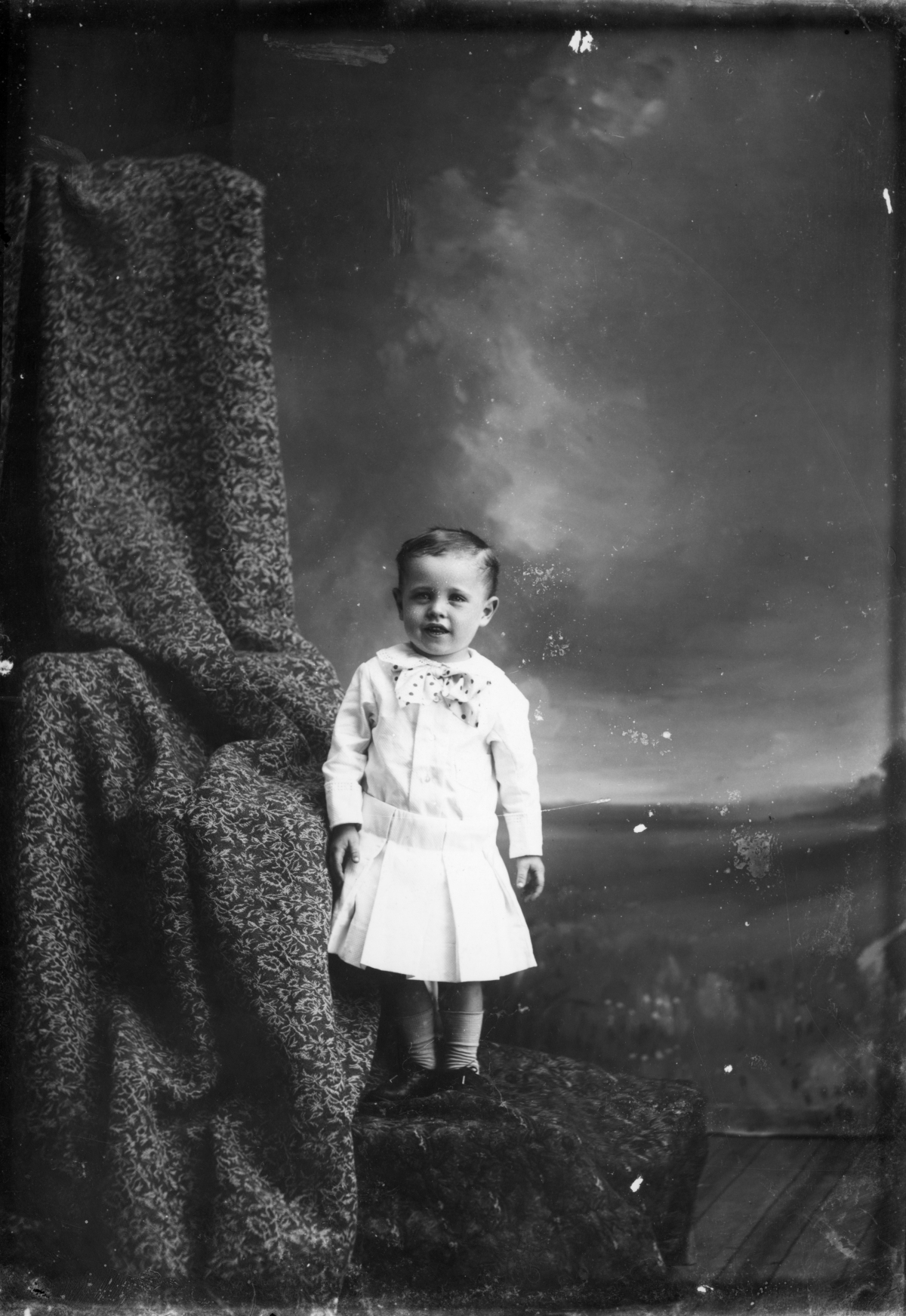 Standing child.