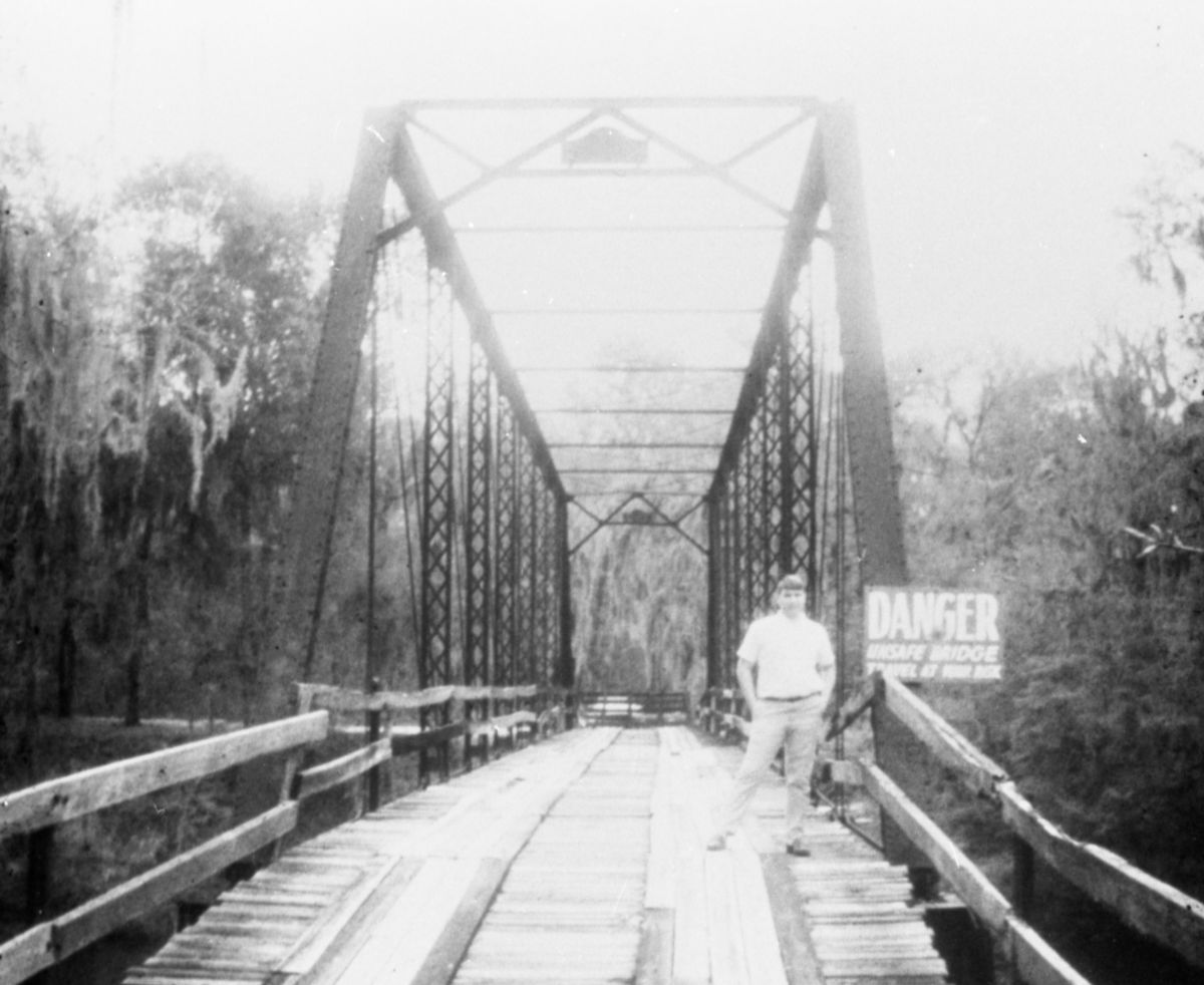 Bridge over the Withlacoochee River - Blue Springs, Hamilton County, Florida