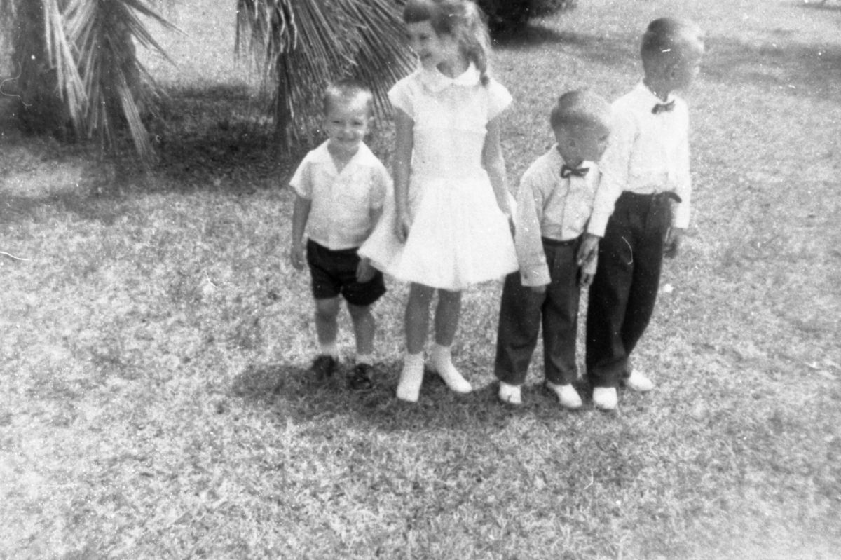 Roffe family grandchildren - Cherry Lake, Florida