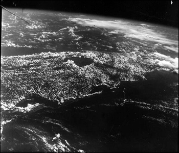 View of Florida from orbit (1966)