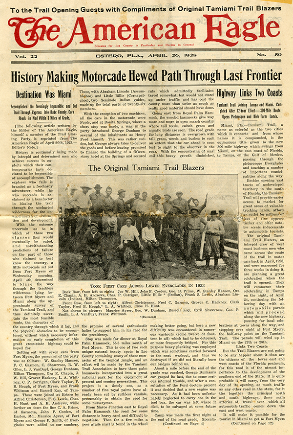 <em>The American Eagle</em>, April 26, 1928

