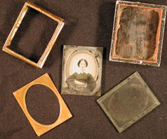 Example of ambrotype
