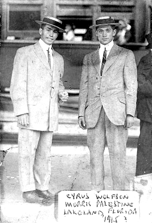 Cyrus Wolfson and Morris Palestine