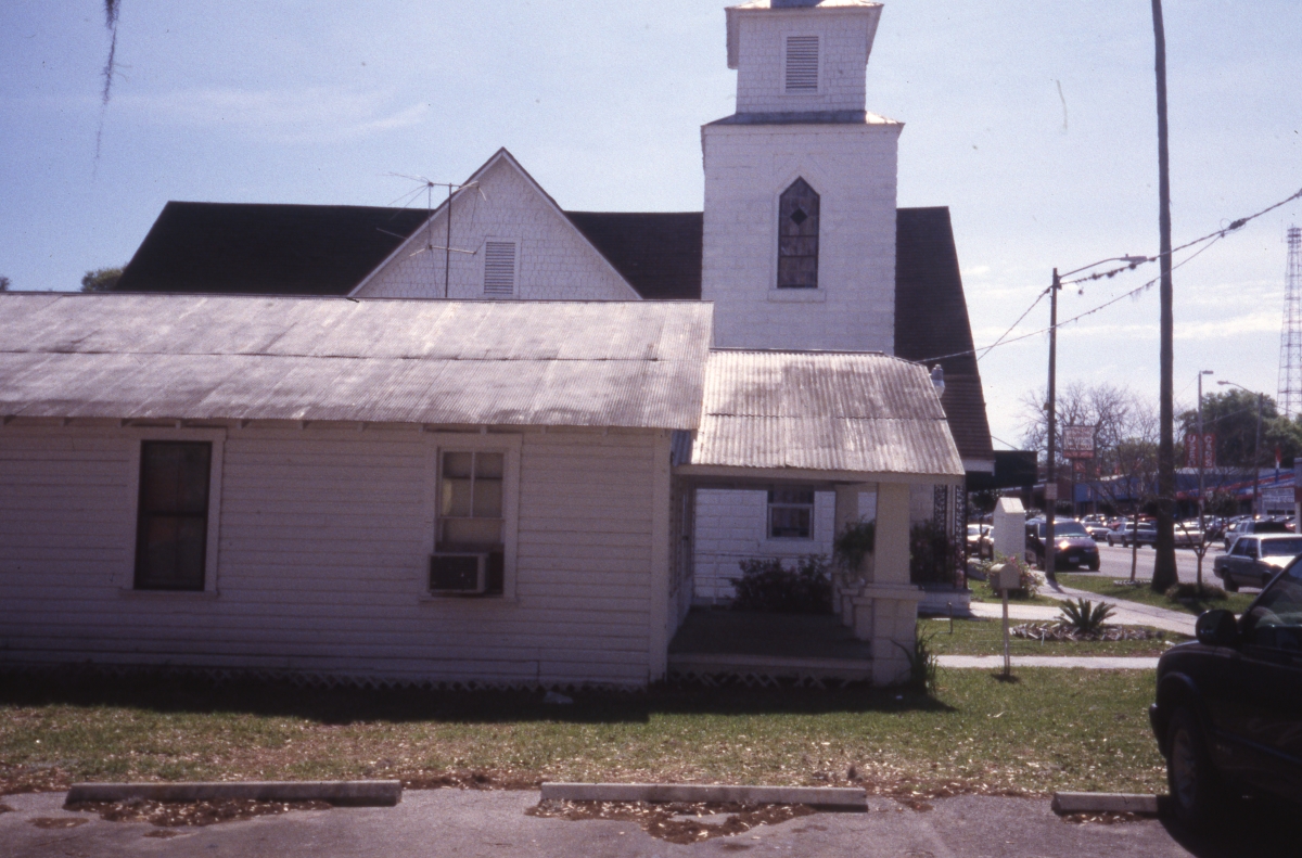 Photographs of the Mount Zion AME Church in Dade City.