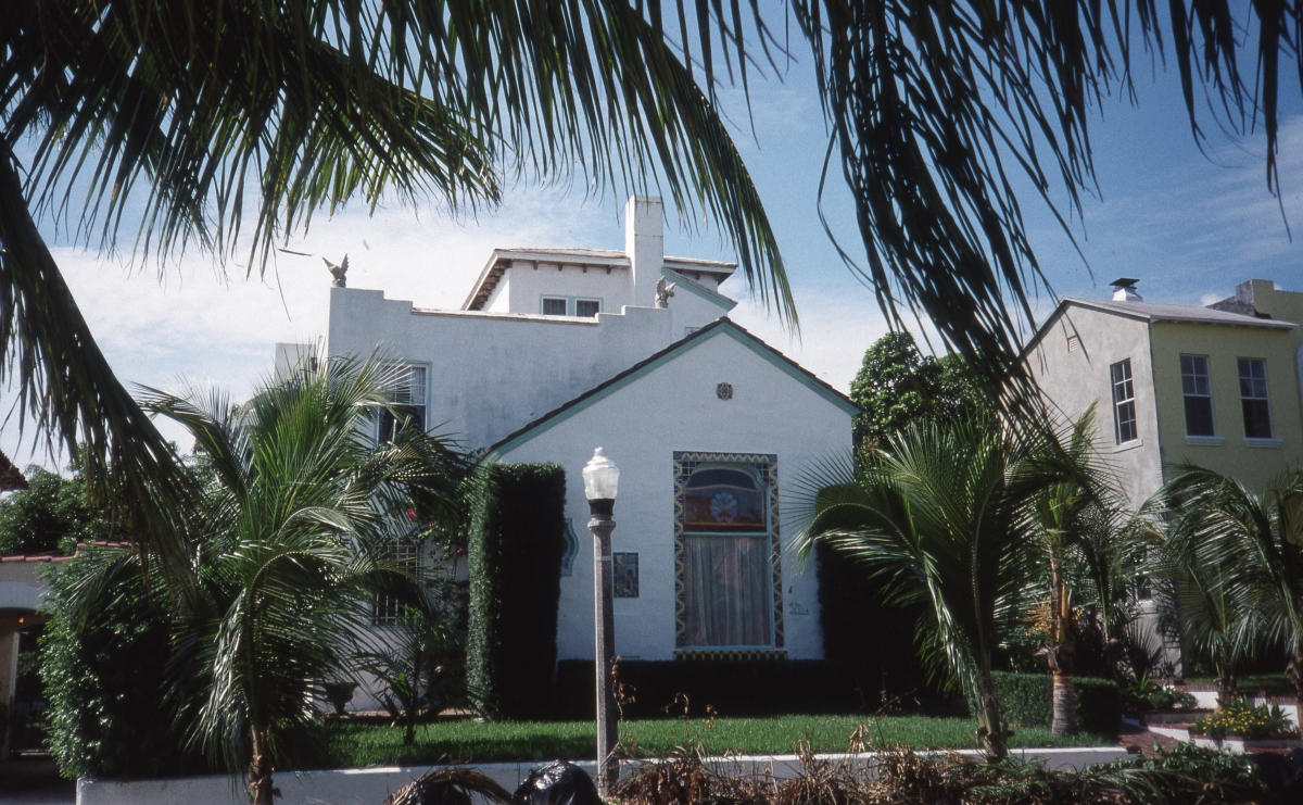 Photographs of the Clifton Rice House in West Palm Beach.