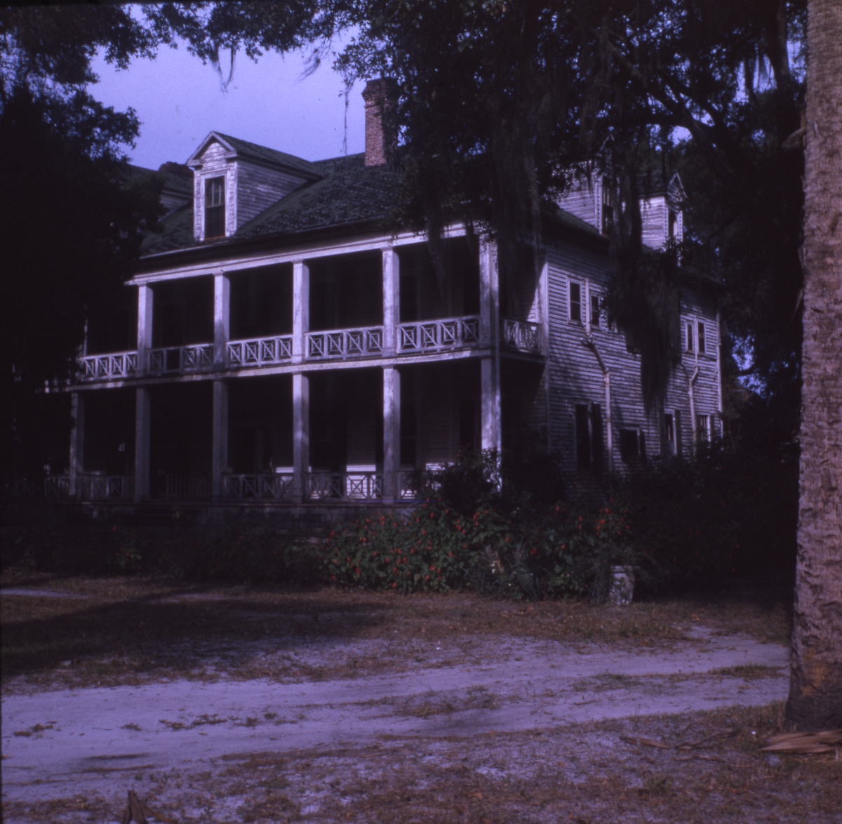 Photographs of the Bronson-Mulholland House in Palatka.