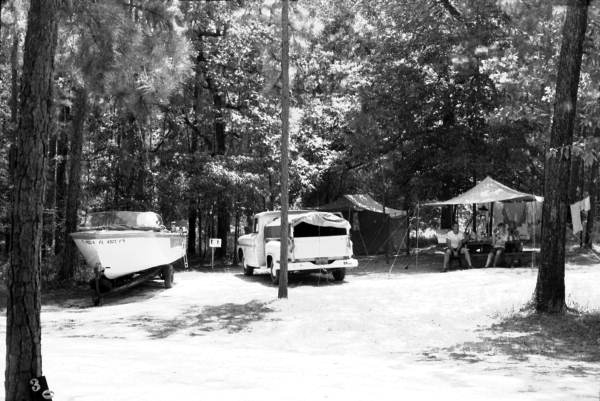 Camping at Three Rivers State Park - Sneads, Florida