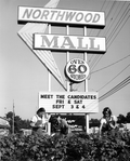 Landscaping at Northwood Mall - Tallahassee, Florida.