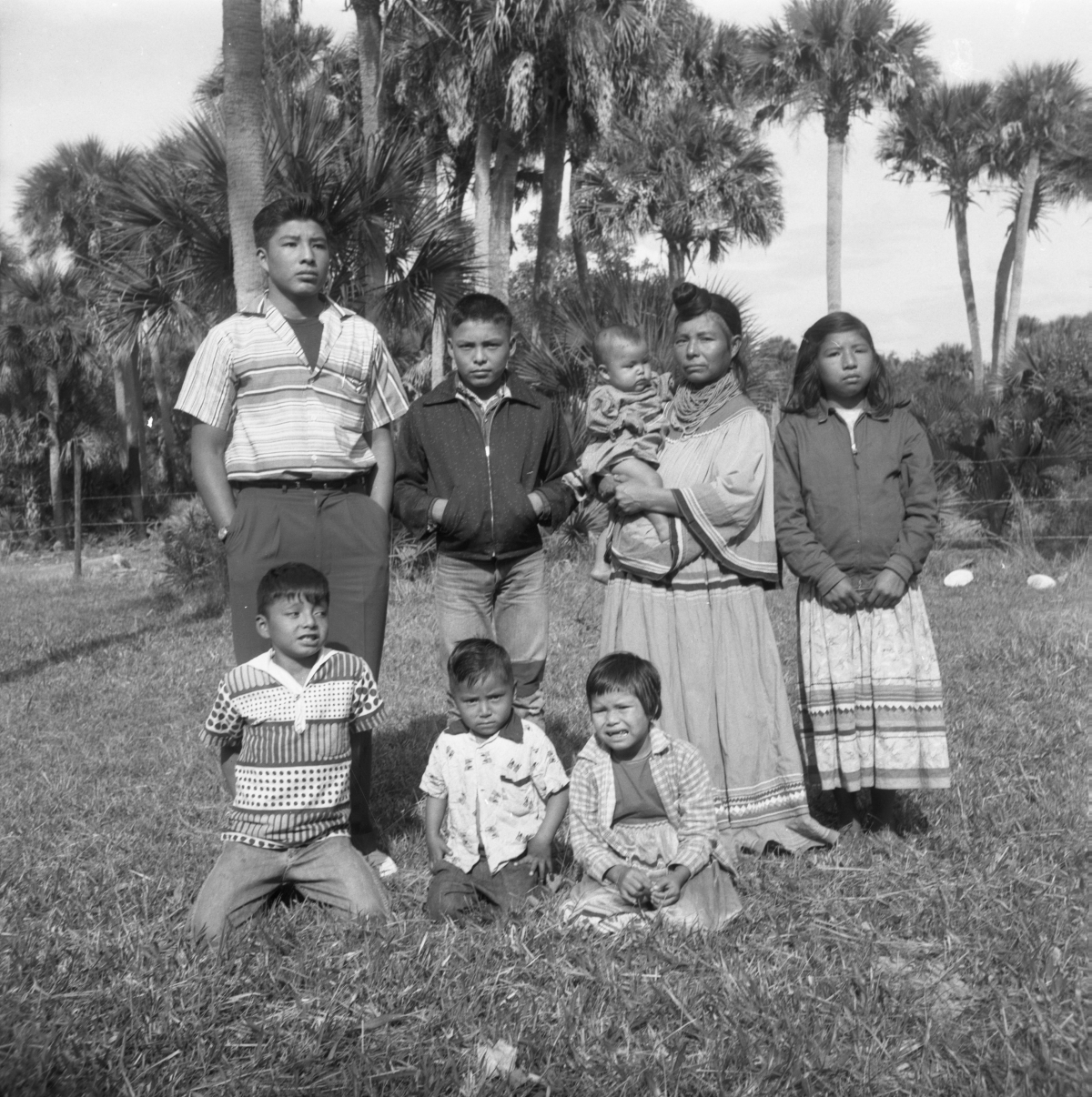 Seminole Indian Smith family